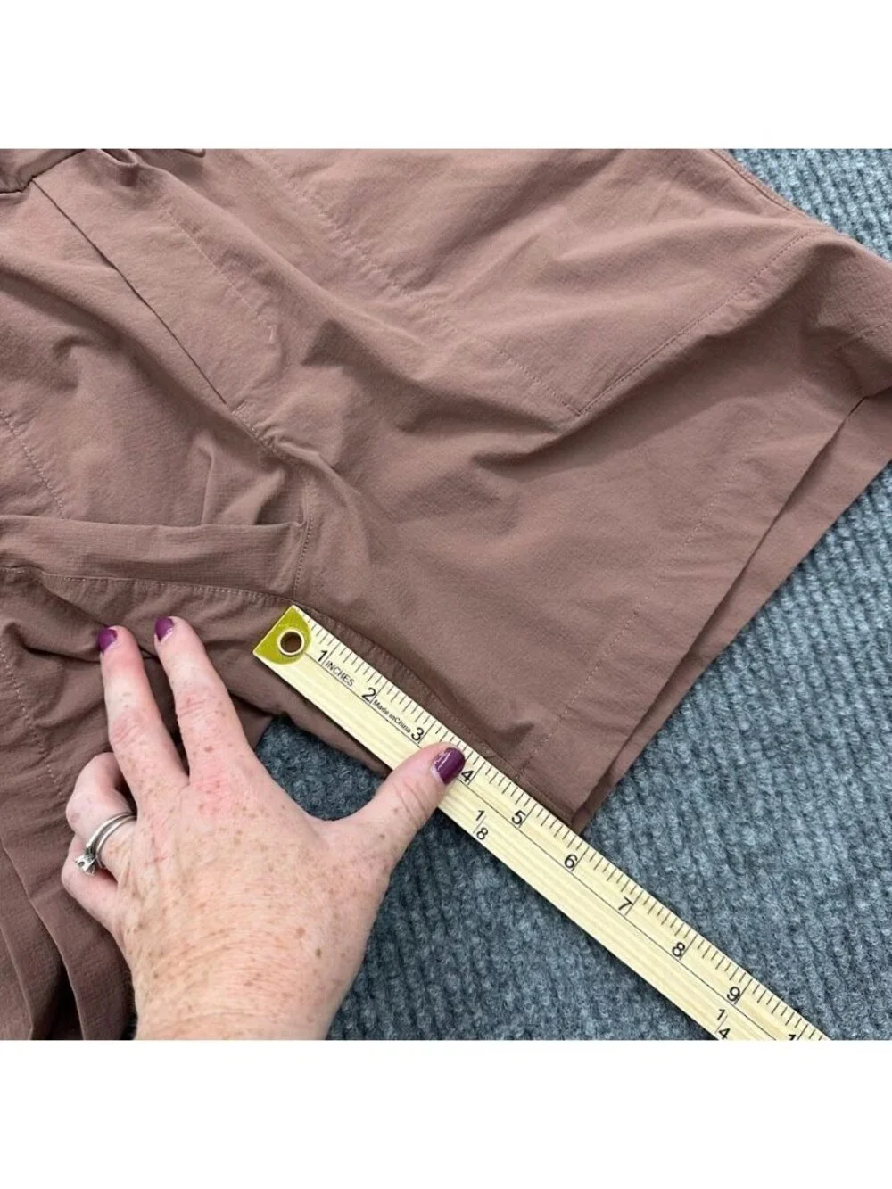 Lululemon Bowline Shorts Active Wear Stretch Athleisure Draw String Mens Large